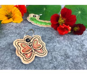 Stickdatei - ITH Anhänger Biene